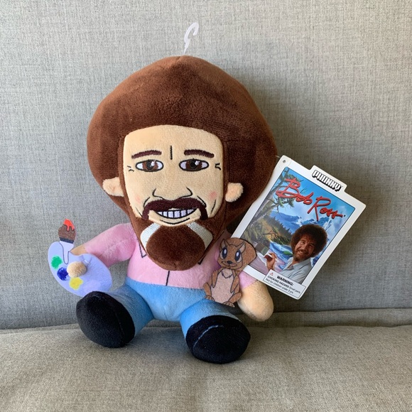 Kidrobot Other - Bob Ross Plushie - Kidrobot